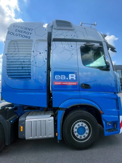 Mercdes Truck foliert 1