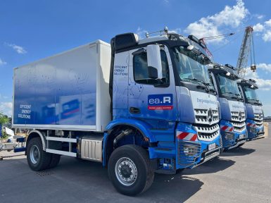 Mercdes Truck foliert 3