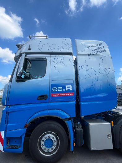 Mercdes Truck foliert 5
