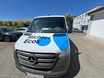 Mercedes Sprinter als rollende Werbung 4