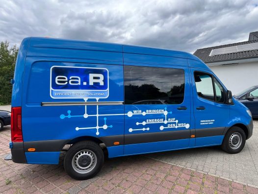 Werbefolierung Mercedes Sprinter 3