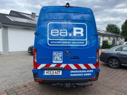 Werbefolierung Mercedes Sprinter 4