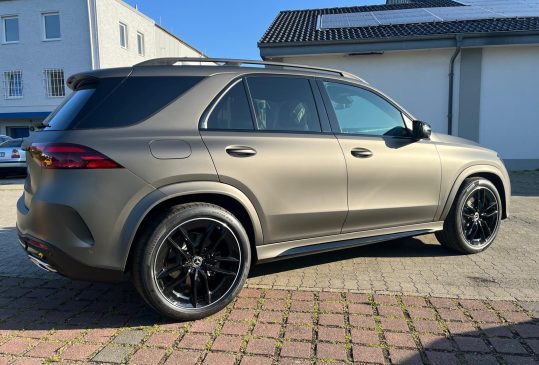 Mercedes GLE Vollfolierung Charcaol Metallic matt 2