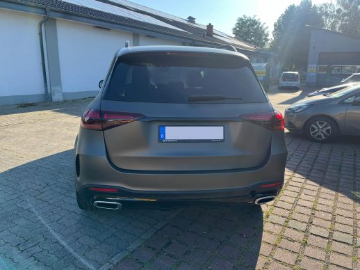 Mercedes GLE Vollfolierung Charcaol Metallic matt 6