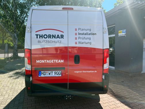 Werbefolierung Fiat Transporter 2