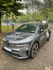 Werbefolierung eines Renault Megane 1