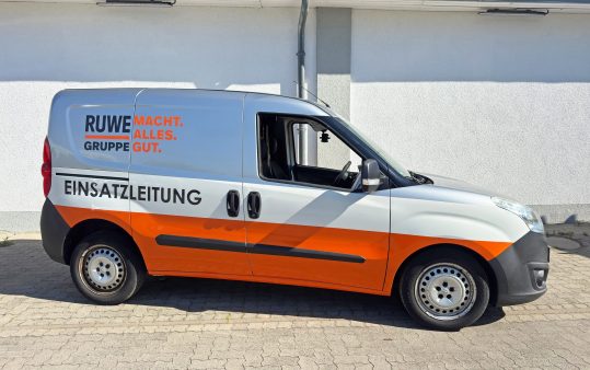 Designfolierung für die RUWE Gruppe 1