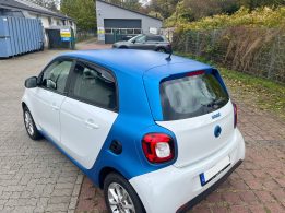 Teilfolierung - Smart ForFour - Matte Blue Metallic 3