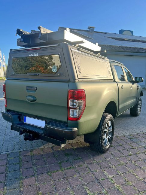 Vollfolierung - Ford Ranger - 3M Matte Military Green_03