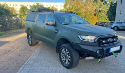Vollfolierung - Ford Ranger - 3M Matte Military Green_05