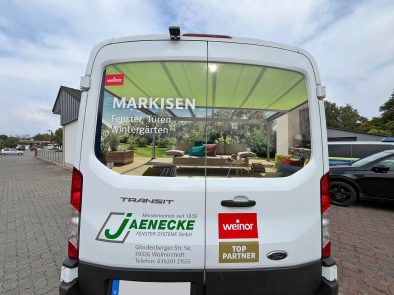 Werbefolierung - Ford Transit - Jaenecke Fenster-Systeme GmbH_04