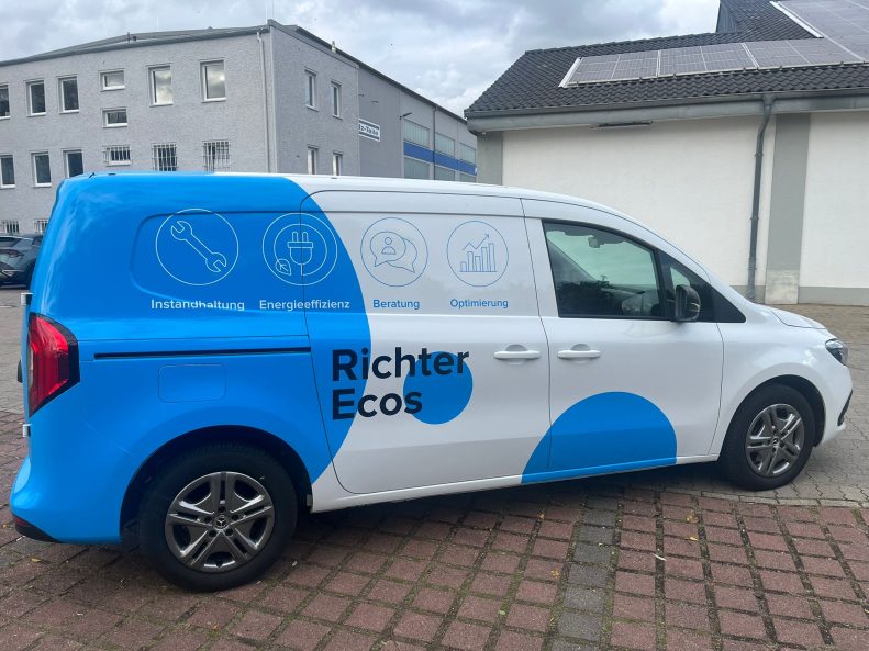 Werbefolierung - Mercedes Citan - Richter Ecos