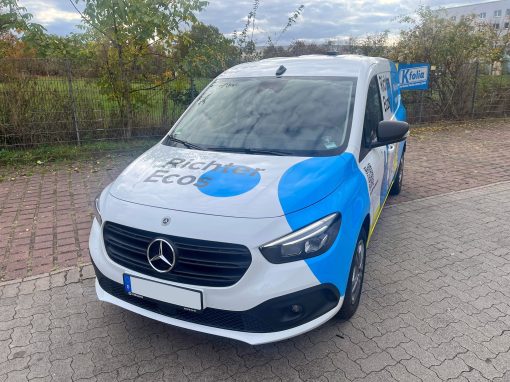 Werbefolierung - Mercedes Citan - Richter Ecos_02