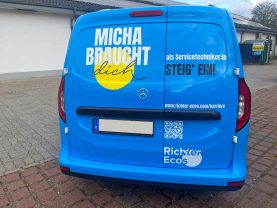 Werbefolierung - Mercedes Citan - Richter Ecos_03