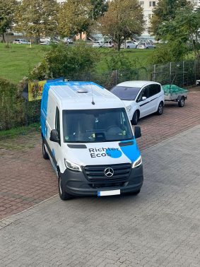 Werbefolierung - Mercedes Sprinter - Richter Ecos 02
