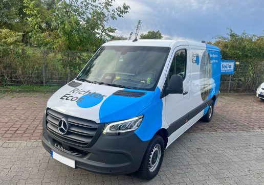 Werbefolierung - Mercedes Sprinter - Richter Ecos 03