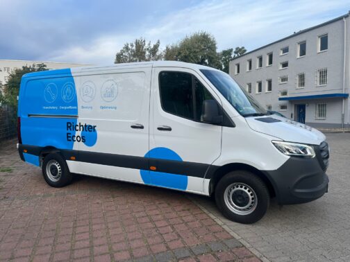 Werbefolierung - Mercedes Sprinter - Richter Ecos 05