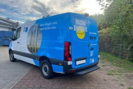 Werbefolierung - Mercedes Sprinter - Richter Ecos 08