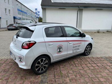 Werbefolierung - Mitsubishi Space Star - Seniorenhelfer Speitel GbR 1