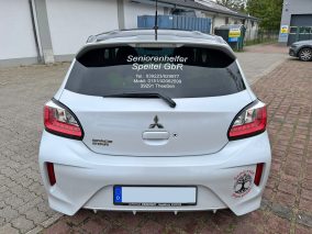 Werbefolierung - Mitsubishi Space Star - Seniorenhelfer Speitel GbR 3