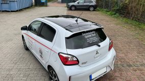 Werbefolierung - Mitsubishi Space Star - Seniorenhelfer Speitel GbR 4