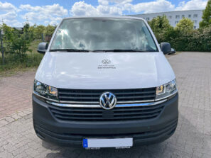Werbefolierung - VW T6 Transporter - VOETS - Oracal 751 Reinorange Telegram Schwarz 3