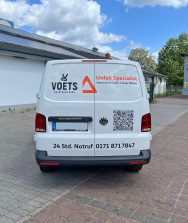 Werbefolierung - VW T6 Transporter - VOETS - Oracal 751 Reinorange Telegram Schwarz 4