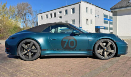 Steinschlagschutz-Mattfolierung - Porsche 911 Spirit 70 - Kfolia Magdeburg 07