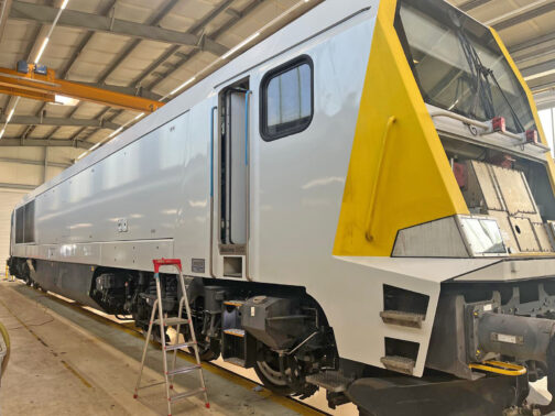 Werbefolierung - Lokomotive Maxima 30 CC - STRABAG 01
