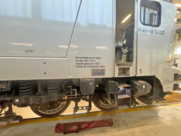 Werbefolierung - Lokomotive Maxima 30 CC - STRABAG 04