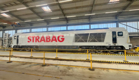 Werbefolierung - Lokomotive Maxima 30 CC - STRABAG 06
