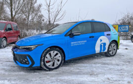 Vollfolierung – VW Golf GTE – Investitionsbank Sachsen-Anhalt 01